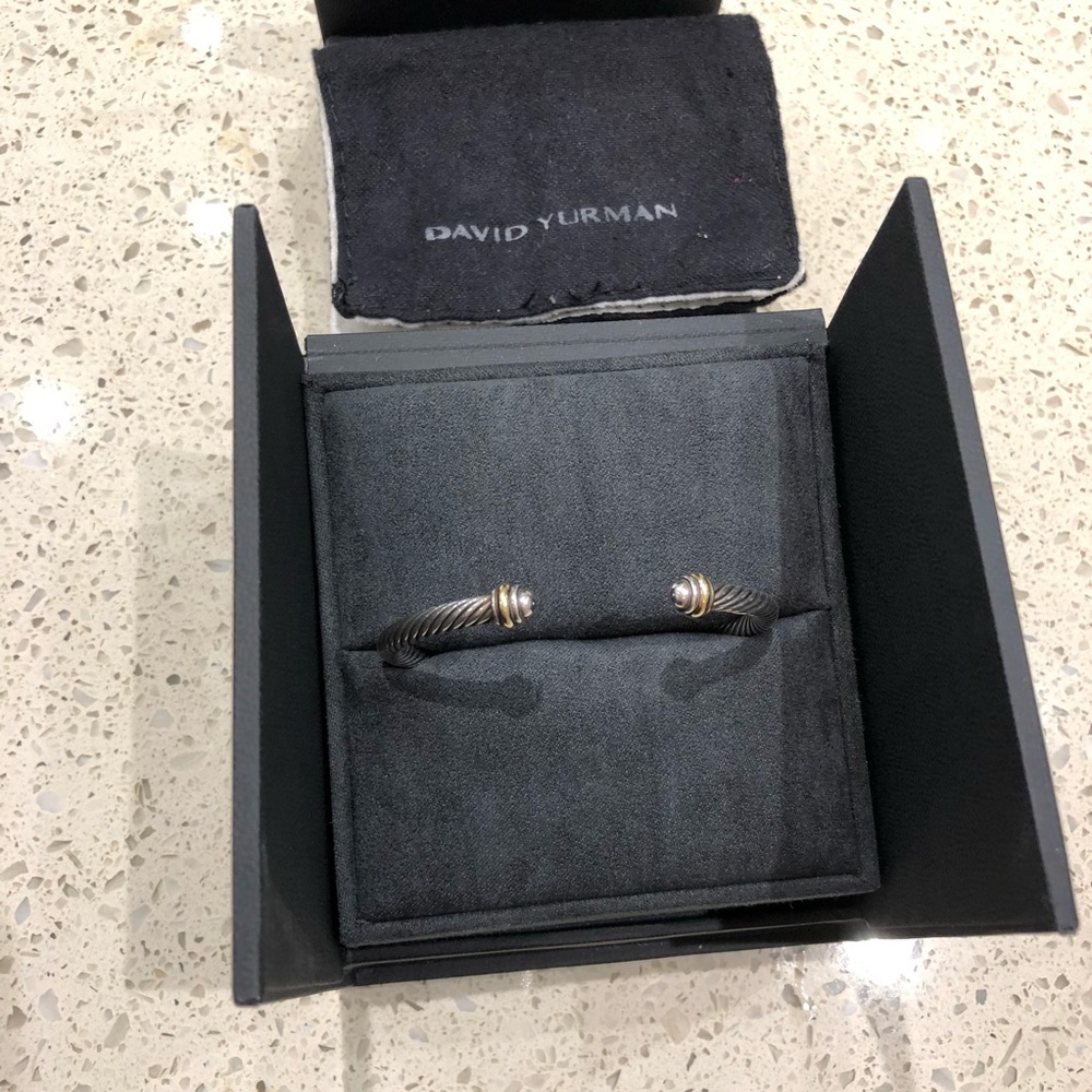 DY Cable Bracelet w/ gold